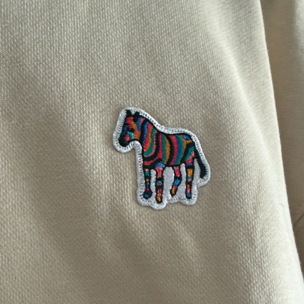 Paul Smith Cream Sweatshirt with Embroidered Logo - Picture 2 of 3